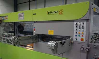There, tools for the worldwide folding carton, cigarette and corrugated board industry are manufactured. DIE-CUTTER. BRAUSSE 1060ER.