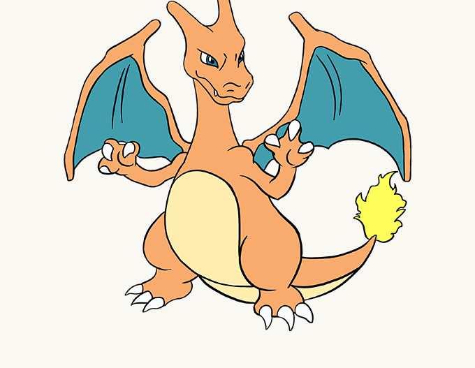 How to Draw Charizard Easy Fast Ever since its video game release in 1996 and the anime series debut in 1998, Pokémon has been popular among children, teenagers, and adults.