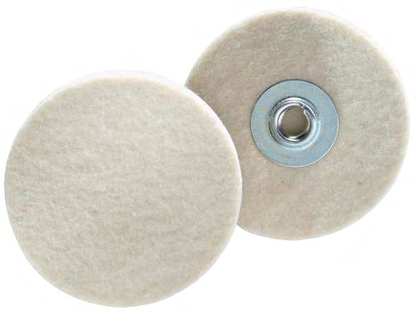 Bestseller! Felt rounds COMBIDISC Dimensions Recommended speed Fleece rounds COMBIDISC - hard version, corundum A. Grinding and polishing tools //.9.