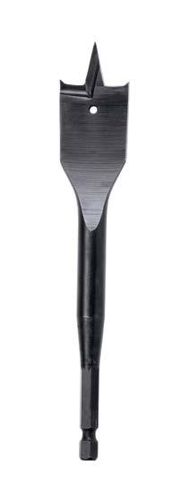 Drills Spade Bits 5x faster than standard spade bits. The Sutton Tools spade bit incorporates the latest design technologies for the most powerful and fastest cutting bit on the market.