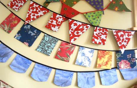 Instructors & Workshops Heather Lair Class: Fabric Pennants Time: Friday 7:30 pm 9:30pm Fee: $15.00 These little fabric pennants are my new love in the quilting world.