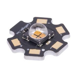 LZ4 Emitter on 1 channel star MCPCB LZ4-4xxxxx Key Features Supports 4 LED dies in series Very low thermal Resistance for MCPCB adds only 1.