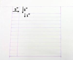 These are the main blue lines of your notebook paper. Confused? Don t be, it s super easy!