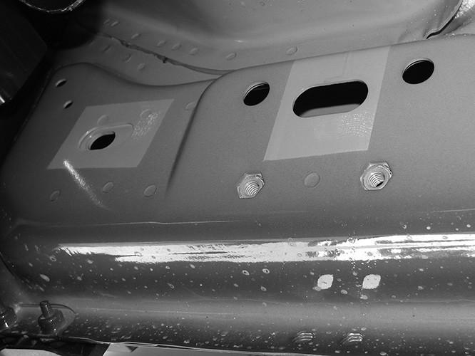 Check either side of the vehicles rocker panel, locate the factory holes in the rocker panel by removing the tape. Check and verify what type of rocker panel you have. See Figures 1, 2, 3 & 4.