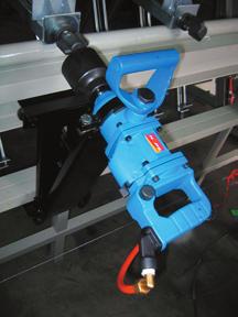 Apply Bates Glue Release to the Clamps and Clamp Screws Operation This is normally done at the END of each working day.