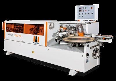 n Workpiece thicknesses up to 60 mm and edging thicknesses up to 8 mm can be processed