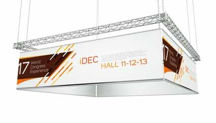 Tradeshow communication Vivid colors, high performance Wide color gamut, no matter the