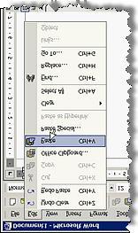then paste it into Microsoft Word (Choose Edit -> Paste) and finally format the text to