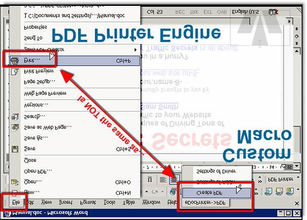 Converting a Master Document into PDF (Product Owner) It is time to convert the Master Word Document into a Master PDF File.