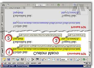 The difference is: a true Microsoft Word-to-PDF converter is a custom macro that detects both the