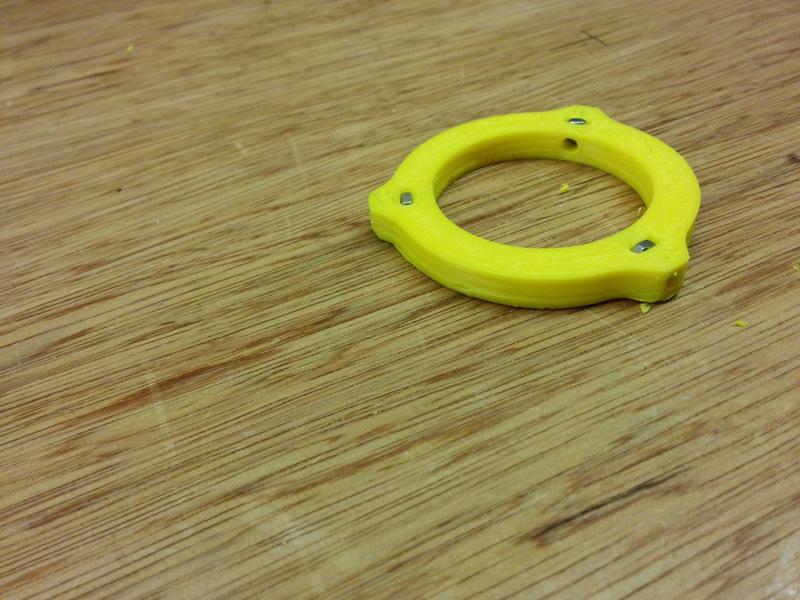 Axis spacer collar 3x M3 nut, 3x M3-10