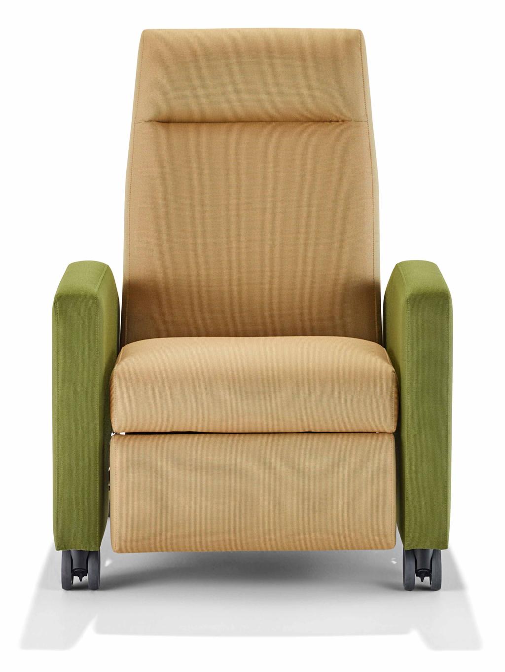 Recliners Healthcare 15 16 Auto Recliner The Auto Recliner offers patients and visitors the solace of home with a cohesive and inviting aesthetic.