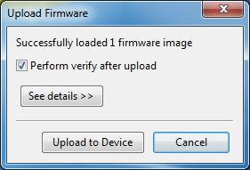 54 1201 Utility Software 7.16 Uploading New Firmware Before starting the upload process, there are a few things to have prepared ahead of time.