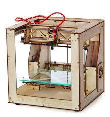 A 3D printer set up A 3D