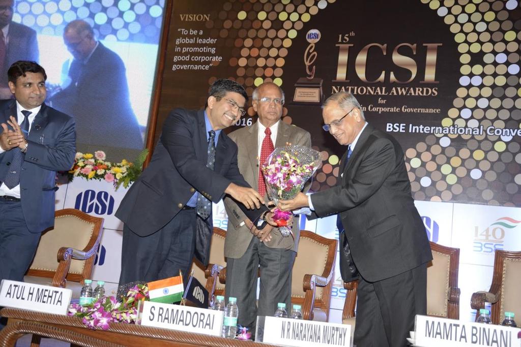 Mr. Atul Mehta, President - The ICSI welcoming