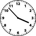 d e 2 a quarter past four twenty-five to three b c 3 a b c 1 No, the two analogue clocks show quarter to four, but the digital clock shows quarter