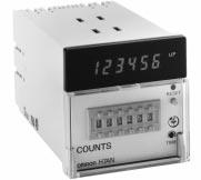Solid-State Digital Counter Preset and Totalizing Counters with Up to 8-Digit LED Displays Draw-out construction allows setting, servicing without disconnecting wiring Choose from selectable UP/DOWN
