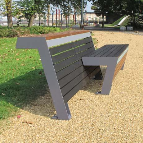 Example combinations The 3 modular products in the Seven range can be used as standalone items serving the following functions: Bench - a simple backless seat Low Panel - a perch seat, low table,