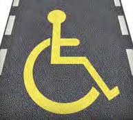 If you are disabled we have special parking spaces and toilets for