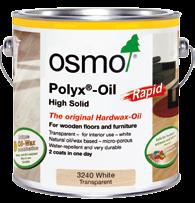 POLYX -OIL RAPID WHITE The tried and trusted Polyx -Oil in a fast drying variation!