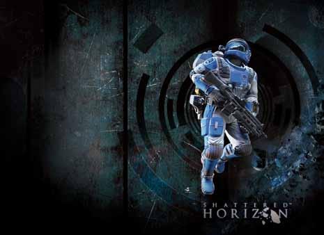 ZERO GRAVITY COMBAT Shattered Horizon is a multiplayer shooter played in zero gravity.