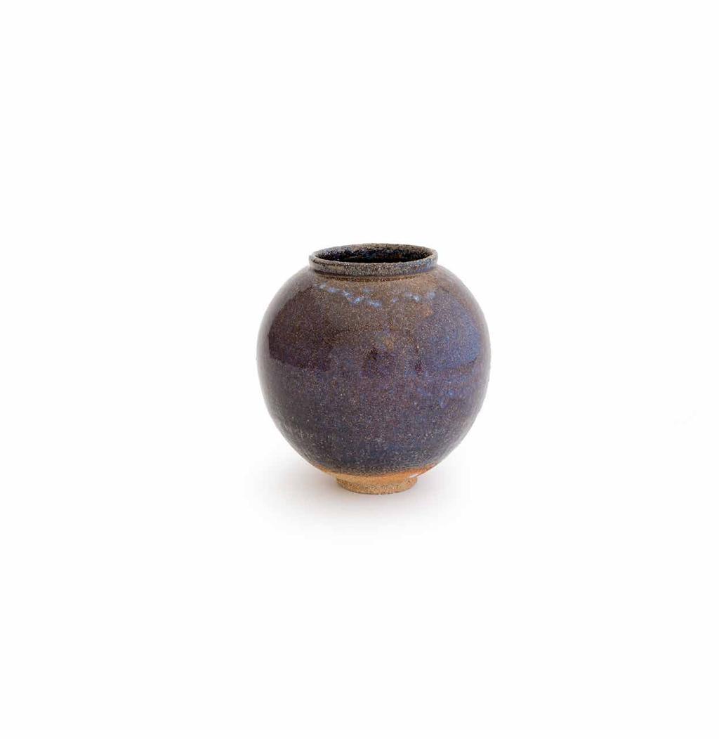 Small Moon Jar, 2016 clay,