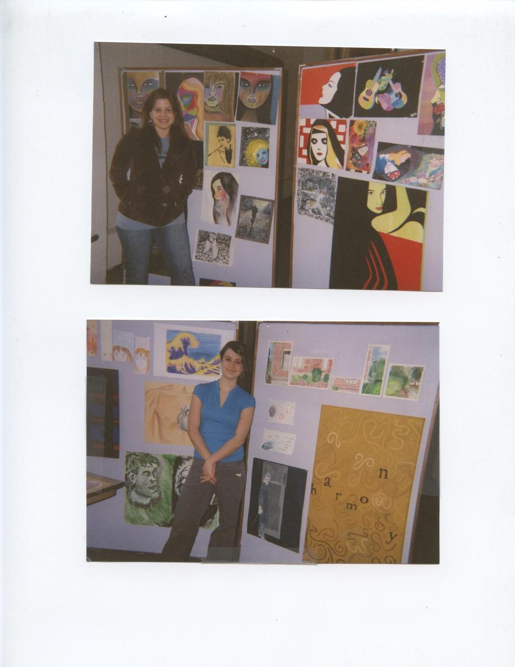 Page Six Students and their exhibitions