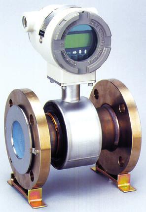 5% of rate) and its output is as stable as current four wired magnetic flowmeters.