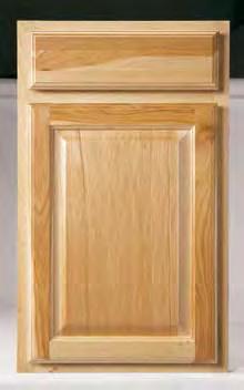 Flat Center Panel Solid Wood