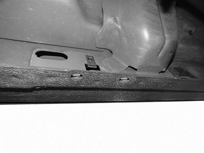 Clip Nut (Fig 2) Driver side front Bracket installed 8mm x 30mm Hex