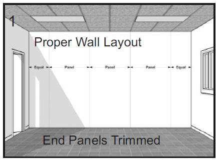 Condition Panels FRP Panels should be allowed to acclimate to the room environment prior to installation.