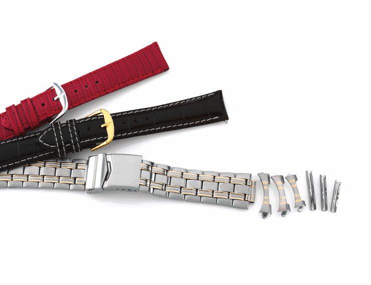 Let Stuller solve your problems: In stock for next day delivery No minimum purchases Short and long lengths Basic & exotic leather, metal and divers bands Quick-change spring bars on selected models