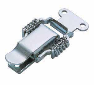 Draw Latch - Compression, Spring Loaded SCCA-60 Yellow Zinc Chromate 102g Spring loaded design compensates for