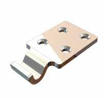 Over Centre Fastener - Hook Plate 10Z, 10-ASS 10Z: Cold Rolled