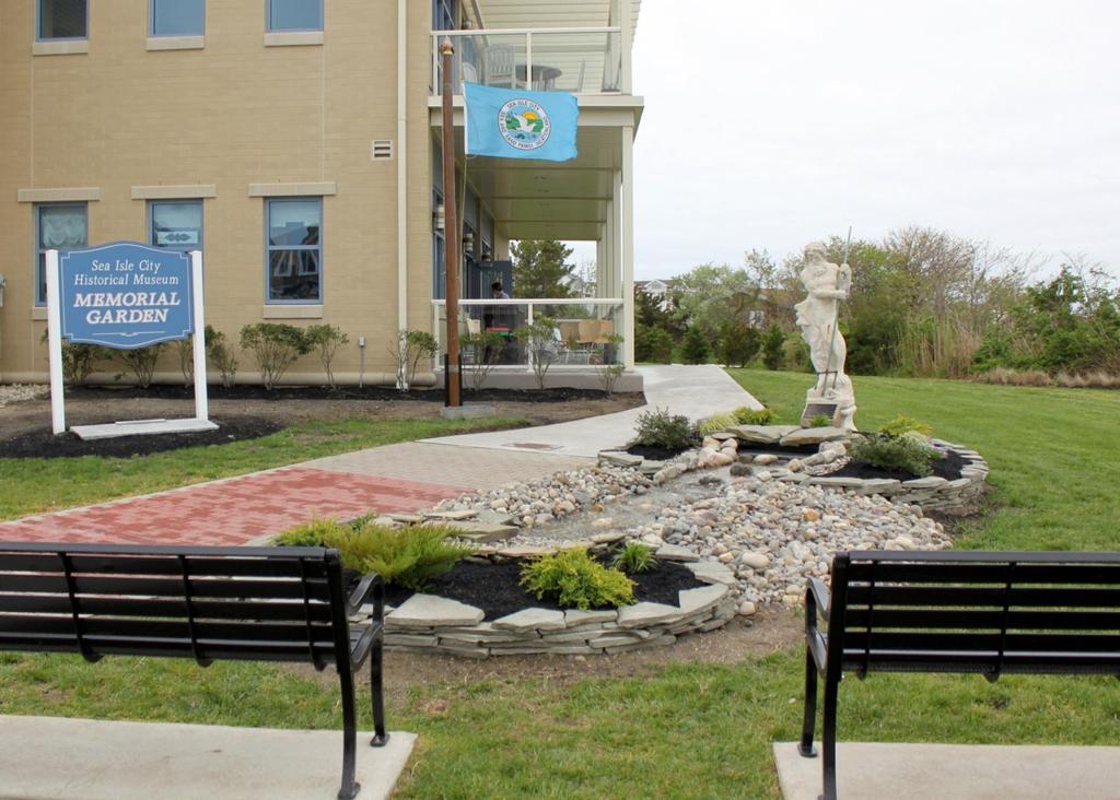 In addition to the water feature and other new amenities, the Memorial Garden also is the home of a
