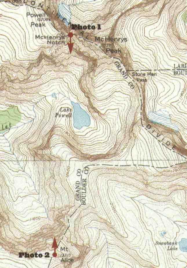 Map Information Identification What a Topo map and actual Land