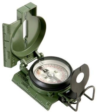 LENSATIC COMPASS DESCRIPTION The genuine Lensatic compass differs from the type most hikers are familiar with, the traditional "orienteering" compasses.