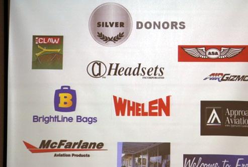 Some of our Generous donors.