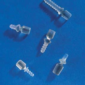Surgeons may select from either threaded or push screws and from torque limited or direct drive systems. Both systems offer screws in 1.5mm, 2.0mm, 2.5mm and 2.8mm sizes.