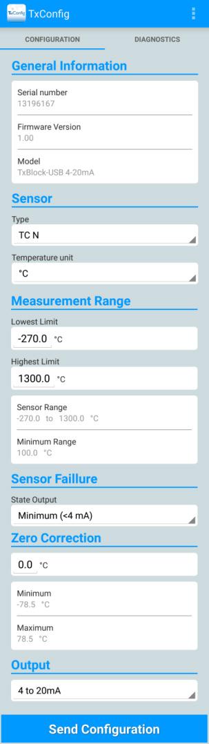 Sensor Failure: It establishes the output behavior, when the transmitter indicates a failure: Minimum: Output current goes to < 3.6 ma (down-scale), typically used for refrigeration.