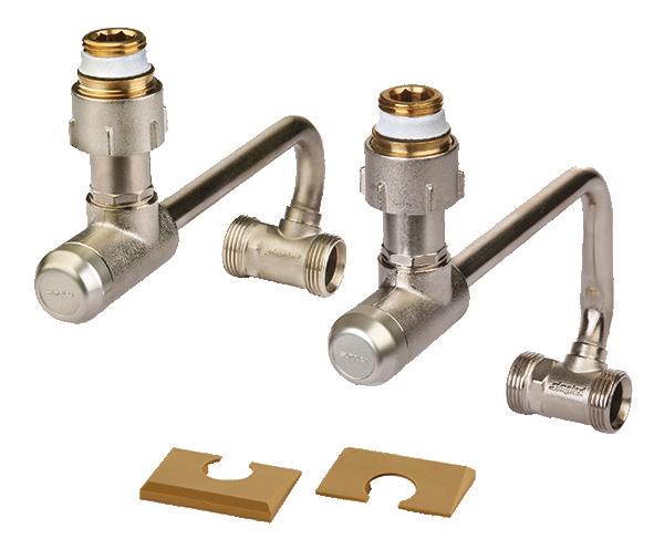 I Connection Valves for all Types of Pipe All Benefits at a Glance One valve set for 1-, 2- and