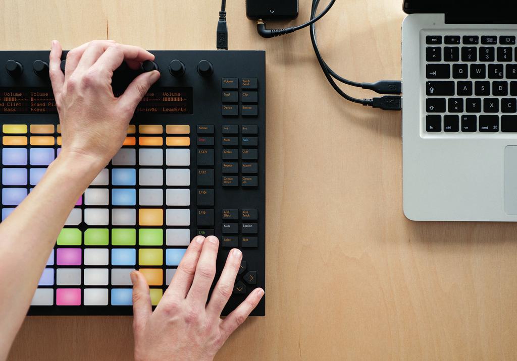 Ableton Press Release More information, including a video tour of Push: Press Material