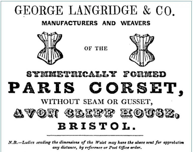 George Langridge & Co George Langridge & Co was a firm of Bristol corset-makers.