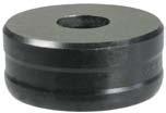 8 mm, (S235) Punch Ø 10-21 mm, material thickness max.