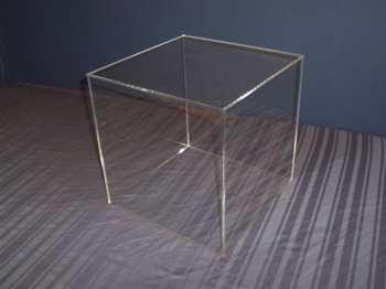 C4020 - Clear Acrylic 5-Sided Cube 12" $36.