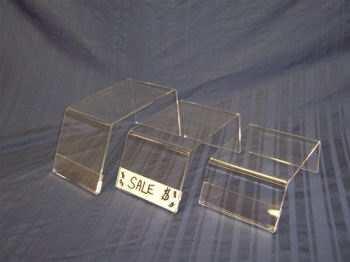 R1010-3pc. Clear Sign RiZers $17.