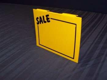 S1085 - Dry Erase Signs for Slatwall / Wire Gridwall 5-1/2 x 7, set