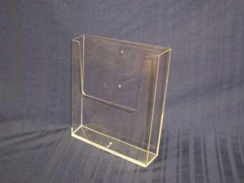 Slatwall and Wire Gridwall P - for Pegboard B6025 - Clear Acrylic Holder for