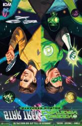 IDW regrets this error and would like to thank Mark for his kind understanding. Previously in Star Trek/Green Lantern: Stranger Worlds: The last few Lantern Rings in existence are dying.