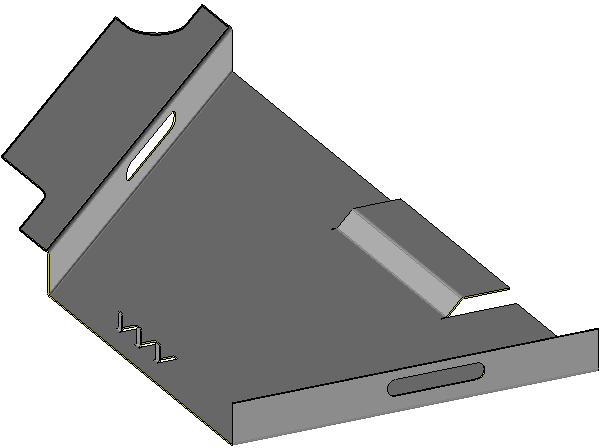 TopSolid Design Sheet Metal Basics Exercise 6: Creation of a hood Exercise 6: Creation of a hood Creation of a part From the Project tree, right-click on the project name and create a